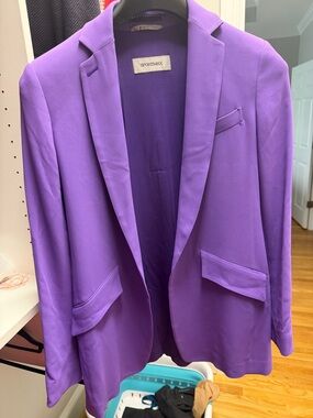 Sportmax Violet Purple Tailored Blazer